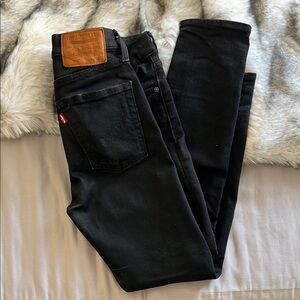 Men’s 510 Levi’s Black Denim Jeans 28x30
